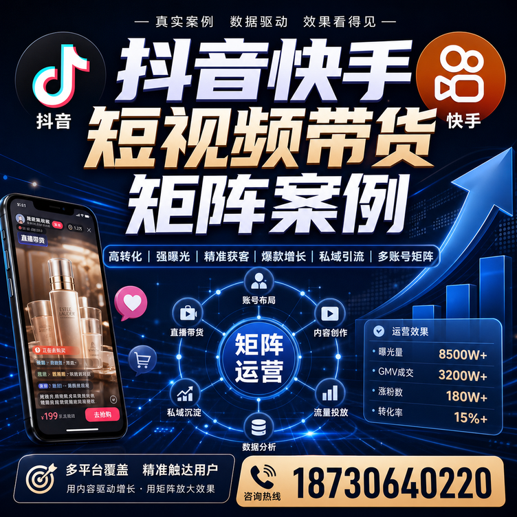 苏州短视频带货团队多平台矩阵自动分发案例
