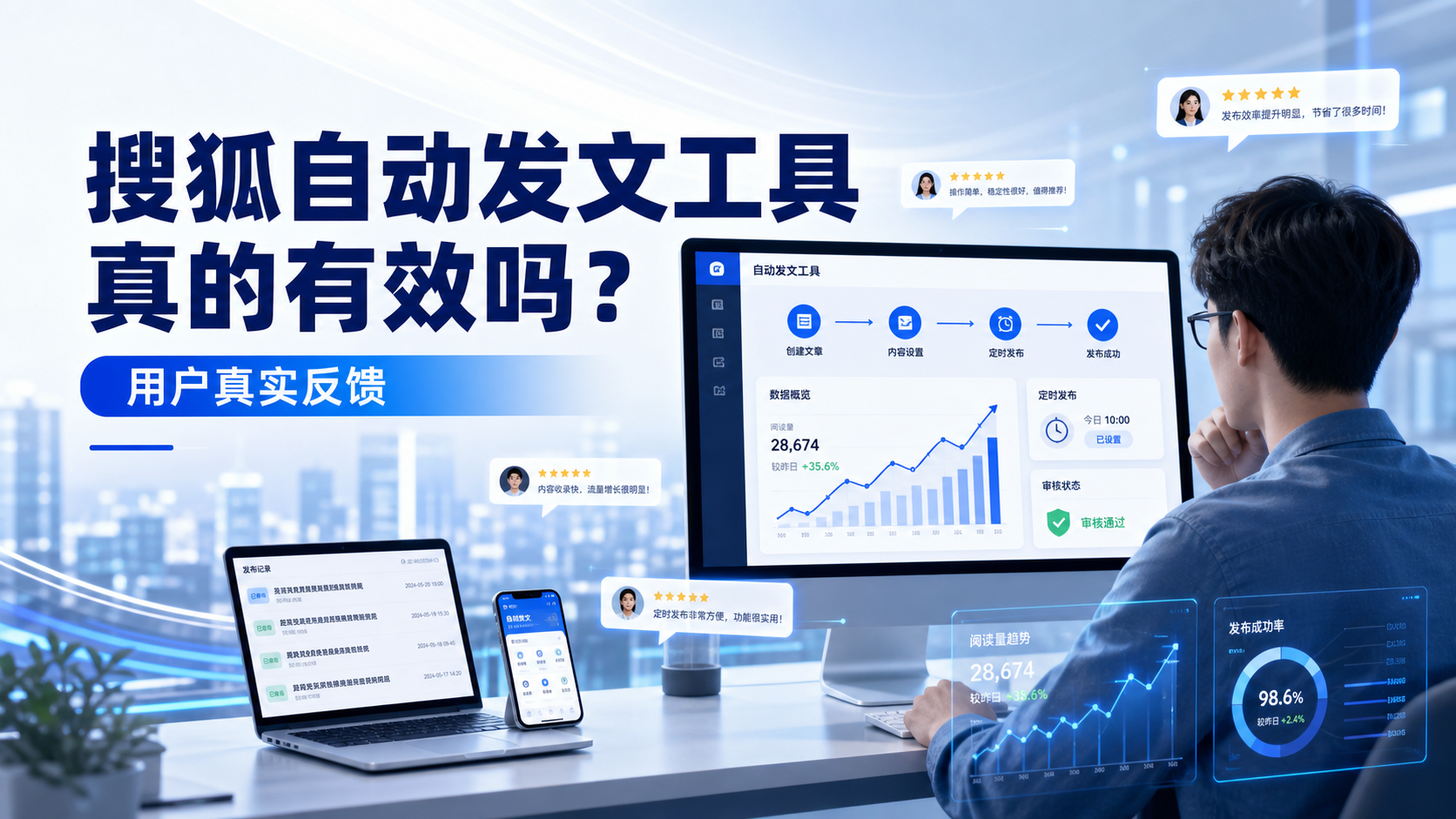 搜狐自动发文工具真的有效吗？苏州用户的真实反馈